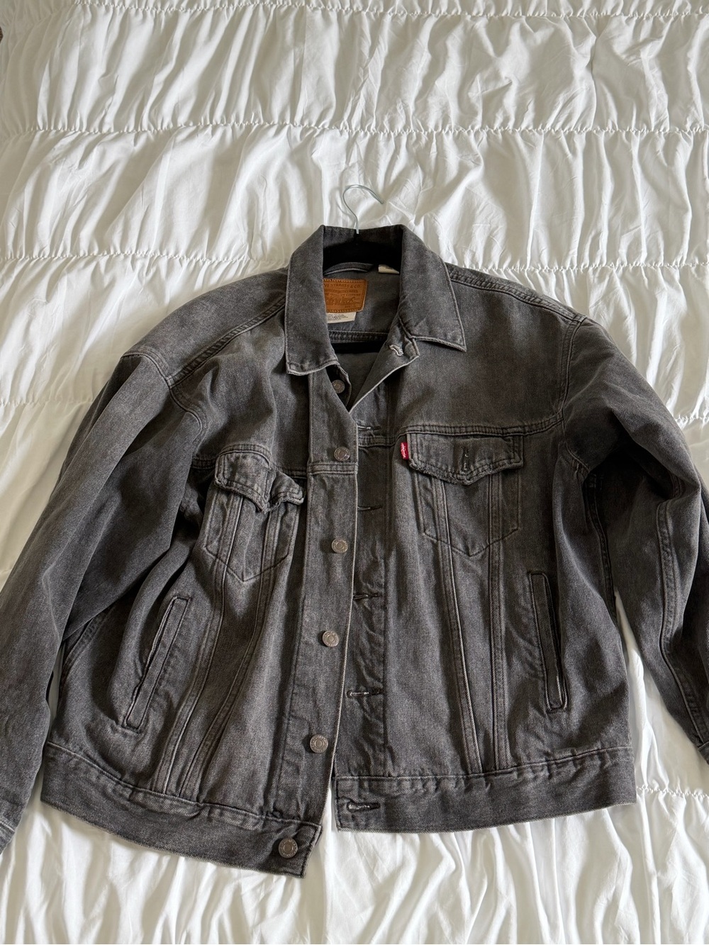 Levi's Women’s Washed Black Denim Jacket
